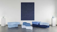 Mountainous Magnetic Wall-Mounted Sofas Image 1
