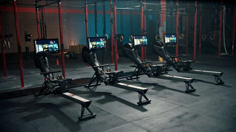 Gamified Home Rowing Machines
