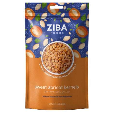 Dry-Roasted Apricot Kernels