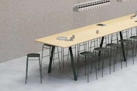 Tubular Steel Framed Stools Image 1