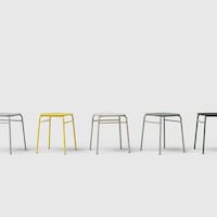 Tubular Steel Framed Stools Image 5