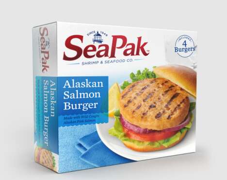 Sustainably Sourced Salmon Burgers