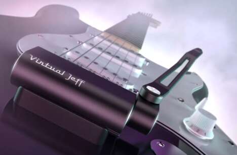 Digitized Guitar Whammy Bars