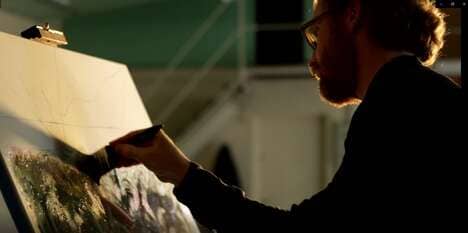 Dark Abstracted Art Exhibitions