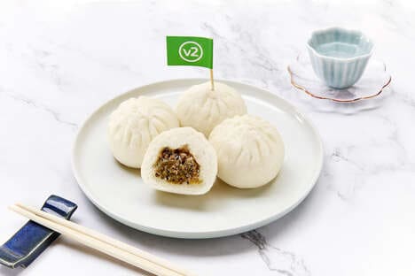 Vegan-Friendly Steamed Buns