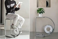 Stylish Space-Saving Exercise Bikes Image 1