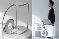 Stylish Space-Saving Exercise Bikes Image 2