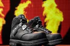Metal Band-Themed Work Boots