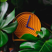 Tranquil Asymmetrical Wall Clocks Image 1