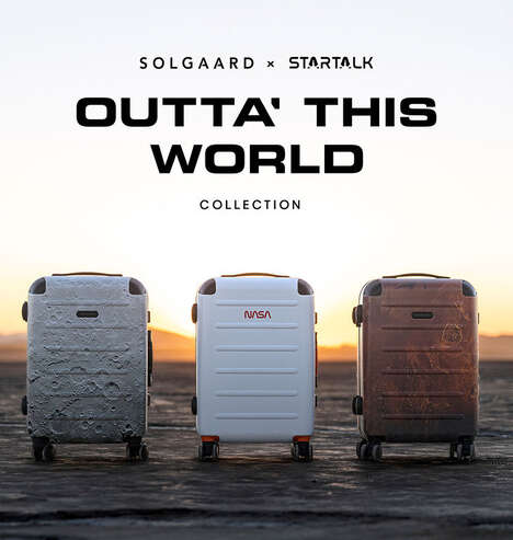 Space-Inspired Suitcases