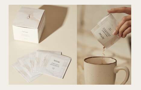 Drinkable Anti-Bloat Latte Beverages