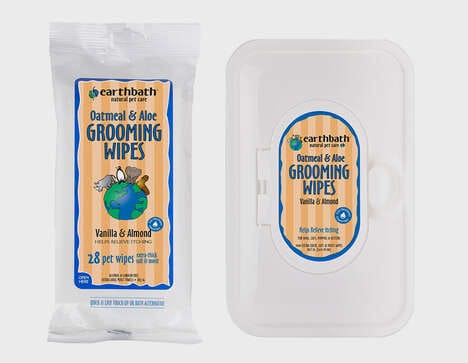 Moisturizing Dog Grooming Wipes
