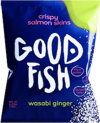 Wasabi Salmon Skin Chips Image 1