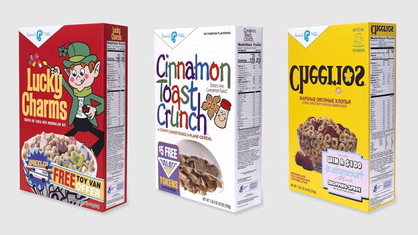 Retro Sci-Fi Cereal Boxes