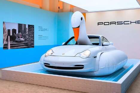 Luxury Swan Art Vehicles