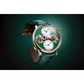 Luxurious Accuracy-Focused Timepieces - Arnold & Son Launched the Double Tourbillon Jade Watch (TrendHunter.com)