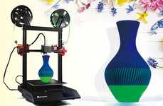 Multicolored Filament 3D Printers