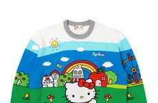 Cartoon Cat-Inspired Apparel