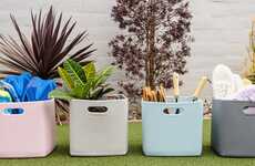 Sustainable Plant-Based Storage Bins