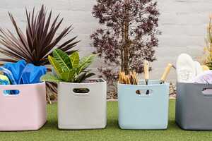 Sustainable Plant-Based Storage Bins