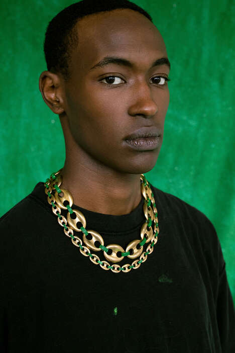 Green-Themed Men's Jewelry