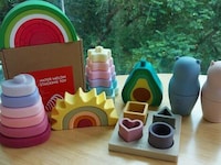 Multifunctional Education Stacking Toys Image 1