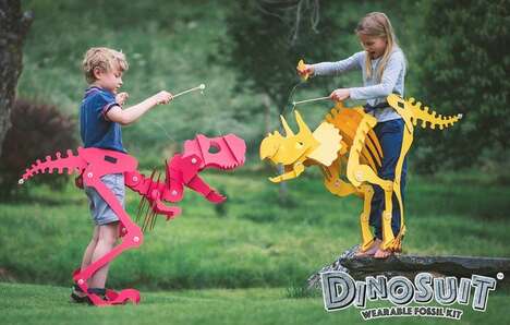 Interactive Fossil-Inspired Costumes