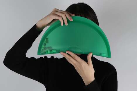 Reusable Folding Storage Plates