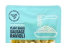 Meatless Sausage Raviolis