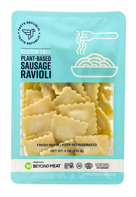 Meatless Sausage Raviolis