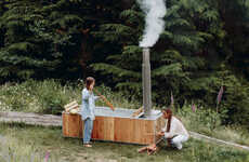 Fire-Powered Hot Tubs