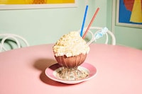 Frozen Vegan Hot Chocolates
