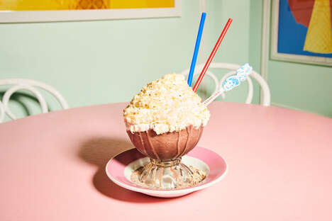 Frozen Vegan Hot Chocolates