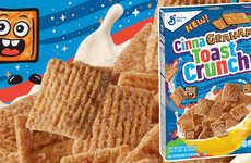 Graham Cracker-Dusted Cereals