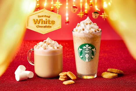 Toasted White Chocolate Beverages