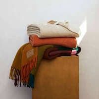 Comfy Lambswool Throw Blankets Image 1