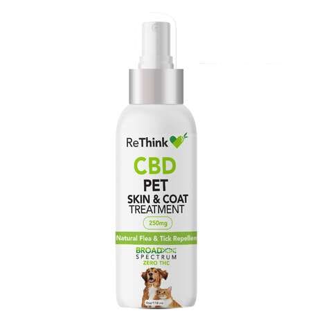 CBD-Infused Pet Coat Treatments