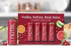 Cranberry Vodka Seltzers