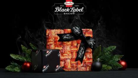 Bacon-Scented Wrapping Papers