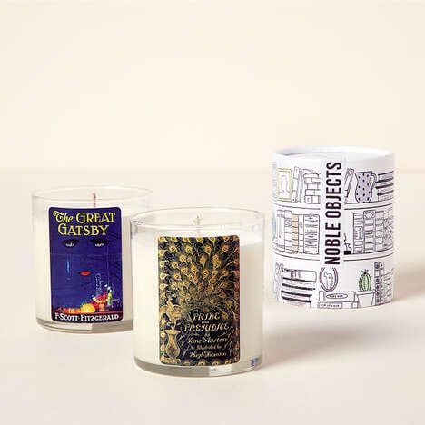 Handmade Novel-Inspired Candles