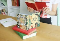 Unique Book-Inspired Fans Image 4