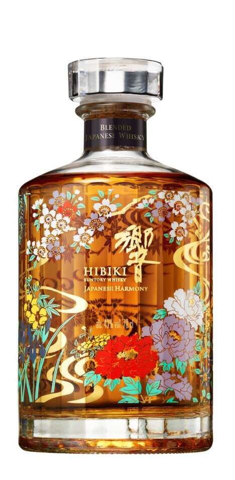 Japanese Floral-Themed Whiskeys