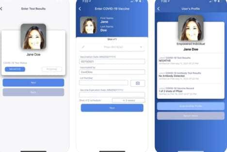 App-Based Vaccination Wallets