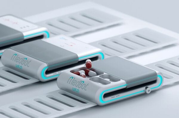 Medication-Storing Health Wearables