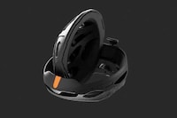 Collapsible Space-Saving Cyclist Helmets Image 3