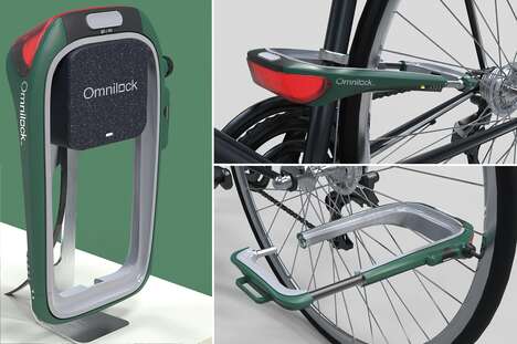 Three-in-One Bike Locks