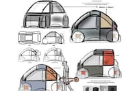 Modular One-Person Cars Image 4