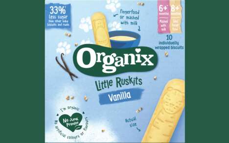 Low-Sugar Baby Weaning Biscuits