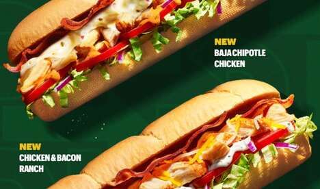 Subway Launches The Vault Menu At Super Bowl LVI With NFL Stars  Autographing Their Signature Sandwiches