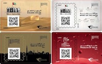 Blockchain Postage Stamps Image 1
